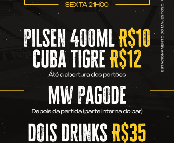 A estreia do Tigre na Série B começa no bar