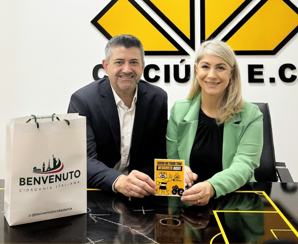 Benvenuto Cidadania Italiana se junta ao Clube Carvoeiro