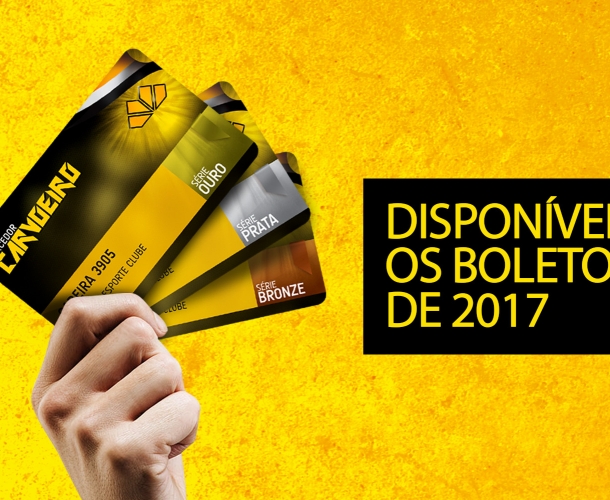Boletos já podem ser retirados no site do clube