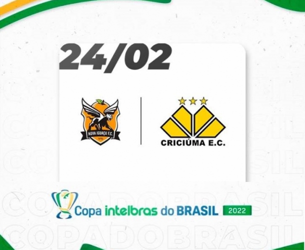 CBF altera horário de Nova Iguaçu x Criciúma