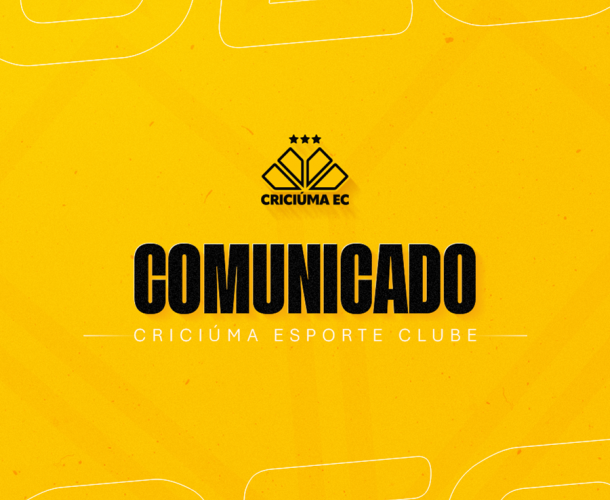 Comunicado - Novas Cadeiras