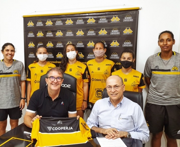 Cooperja renova patrocínio com o feminino do Tigre