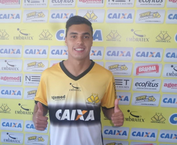 Criciúma apresenta Alisson Farias