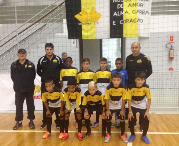 Criciúma conquista titulo no Futsal Sub-10
