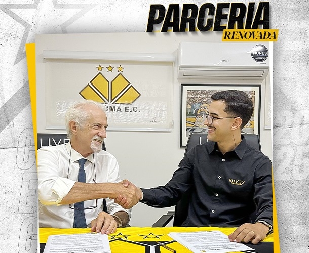 Criciúma e Ruvex renovam contrato de parceria para a temporada 2025 
