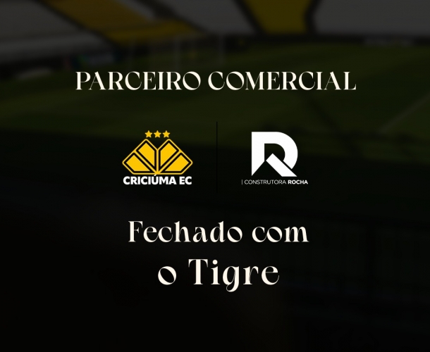 Criciúma fecha parceria com a Construtora Rocha