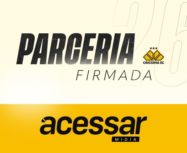 Criciúma fecha parceria com Acessar Mídia Exterior para exposição da marca em telão de LED
