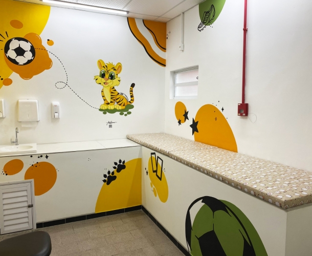 Criciúma inaugura fraldário no HH