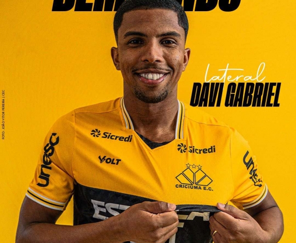 Davi Gabriel é o novo lateral-esquerdo do Tigre