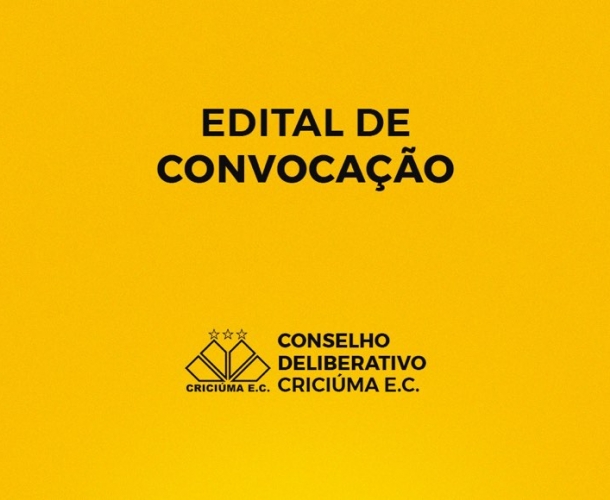 EDITAL DE CONVOCAÇÃO – CONSELHO DELIBERATIVO