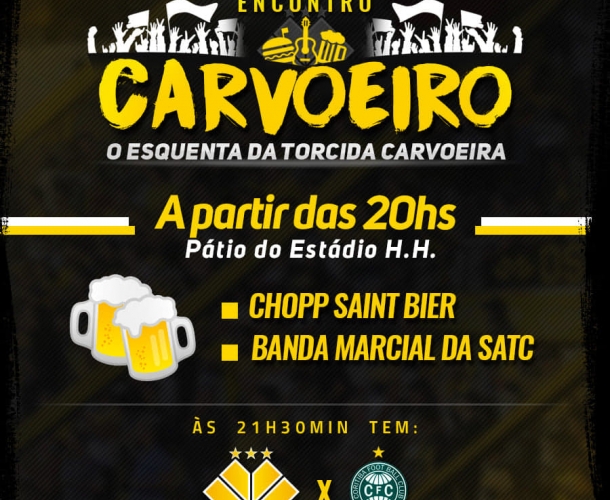 Encontro Carvoeiro aquece o jogo desta terça
