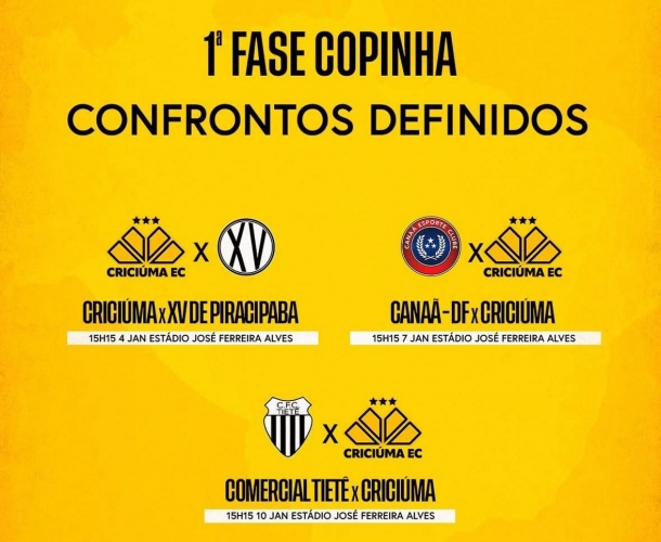 FPF define os confrontos da 1ª fase da Copa São Paulo 