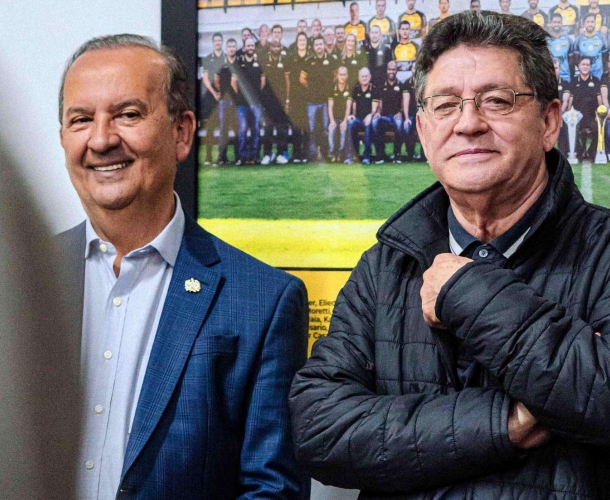 Governador visita o Criciúma Esporte Clube