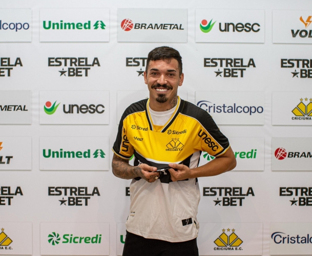 Gui Lobo é apresentado oficialmente no Tigre