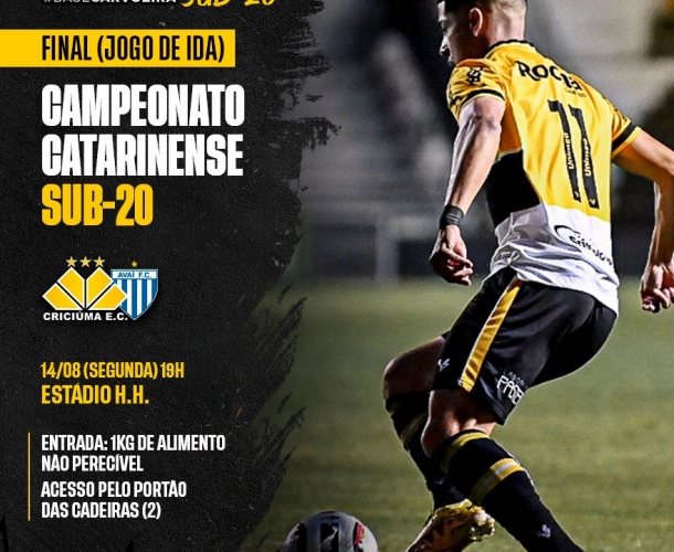 Ida da decisão do Sub-20 será na segunda no HH