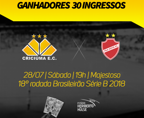 Ingressos extras para associados sorteados