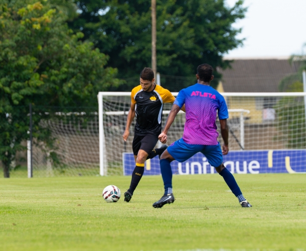 Jogo-treino com o Caravaggio na reapresentação