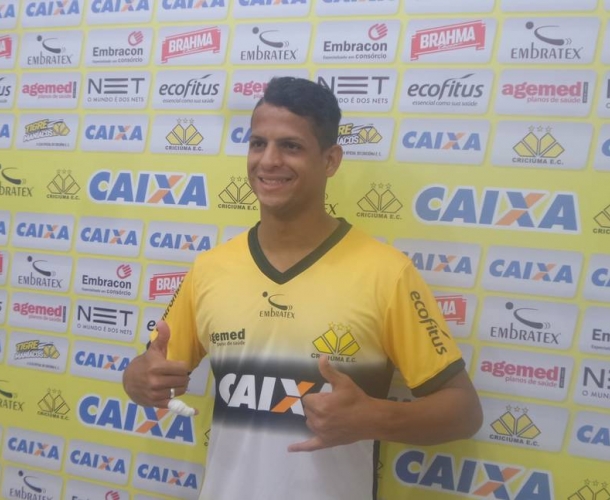 Lucão reforça o Criciúma