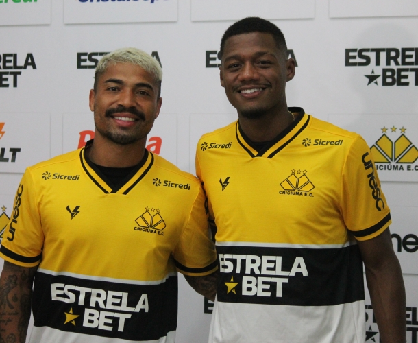 Marcinho e Thiaguinho são apresentados oficialmente