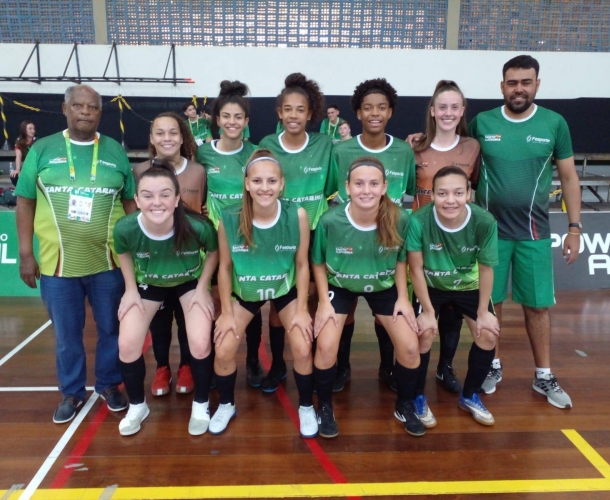 Meninas do Tigre disputam os Jogos da Juventude
