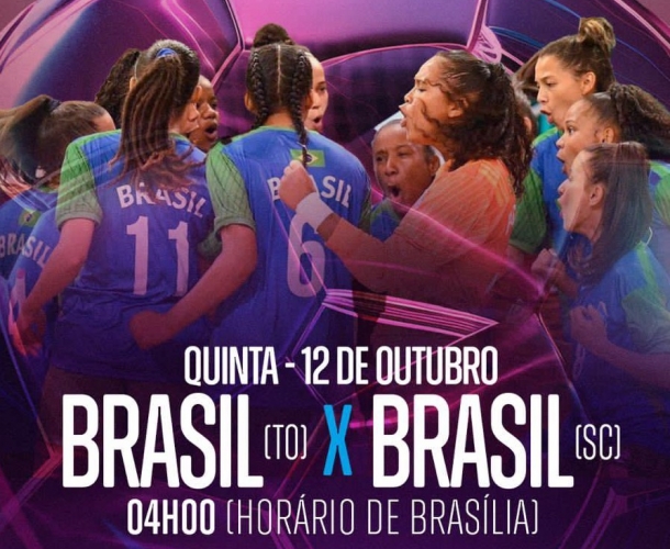 Meninas tem início equilibrado no Mundial Escolar 