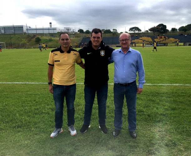 Observador técnico da CBF visita o CT do Criciúma