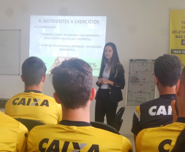 Orientações sobre nutrição para atletas do Sub-20