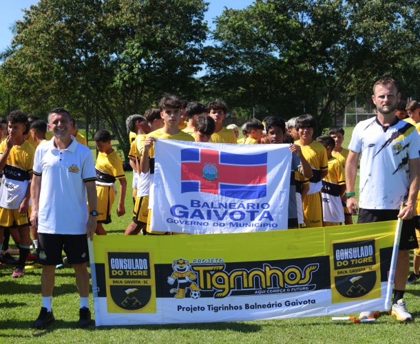 Projeto Tigrinhos encerra temporada 2025 com torneio no CT Antenor Angeloni