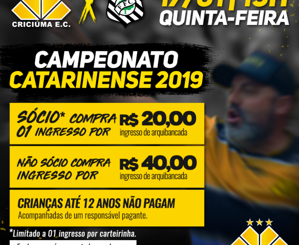 Promoção para Criciúma e Figueirense