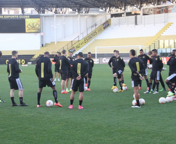 Reapresentação com treino no Majestoso