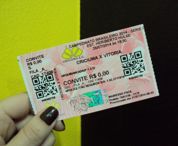 Resultado do sorteio dos ingressos para sócios