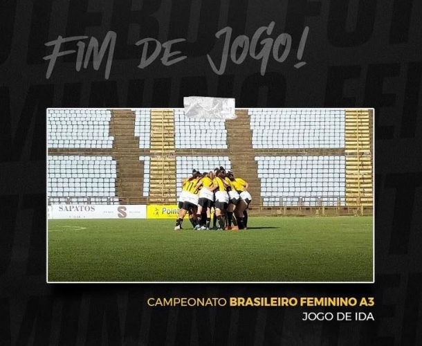 Resultado negativo na estreia do Brasileirão Feminino A-3