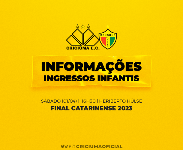 Retirada de ingressos infantis para a partida diante do Brusque