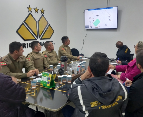 Reunião com a PM e DTT 