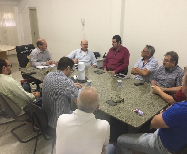 Reunião entre Criciúma e deputado Ronaldo Benedet