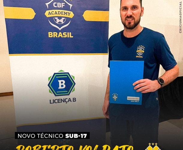 Roberto é o novo técnico do Sub-17 do Tigre