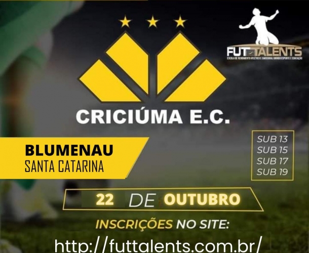 Seletiva para a base em Blumenau