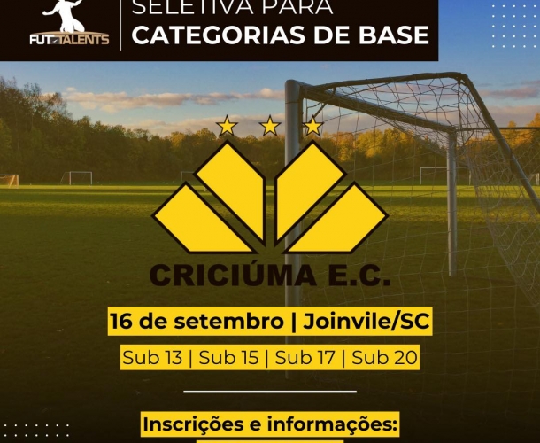 Seletiva para a base em Joinville