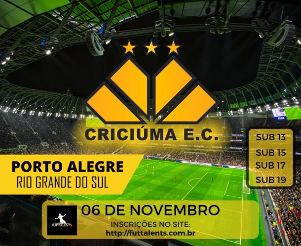 Seletiva para a base em Porto Alegre