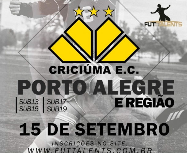 Seletiva para a base em Porto Alegre