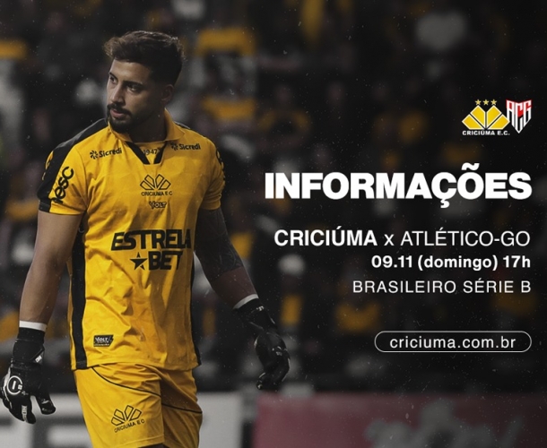 SERVIÇO DE JOGO PARA CRICIÚMA X ATLETICO GO