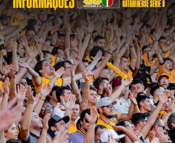 Serviço de jogo para Criciúma x Blumenau