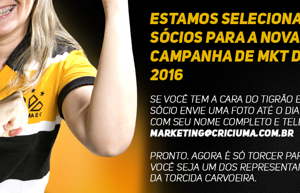 Sócios podem participar de campanha