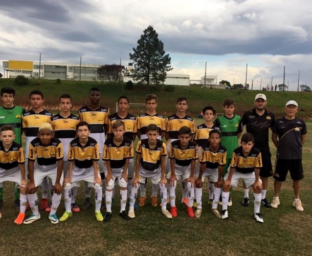 Sub-13 lidera grupo A na primeira fase da Copa SC
