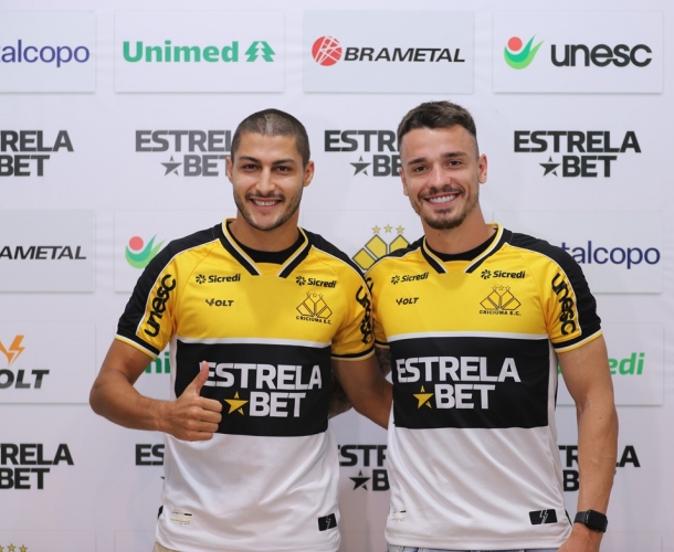 Tigre apresenta os laterais Heitor Roca e Marcinho