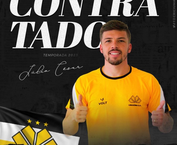 Tigre confirma a contratação do atacante Júlio César