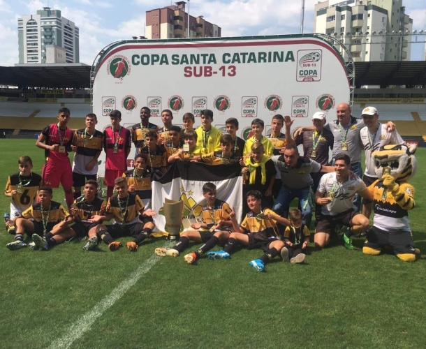 Tigre é campeão invicto da Copa Santa Catarina Sub-13