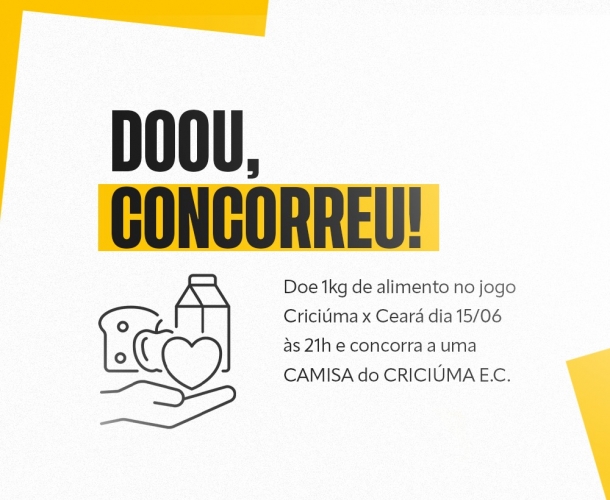 Tigre realiza arrecadação de alimentos em parceria com a Cruz Vermelha