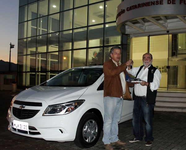 Tigre recebe premiação do Catarinense