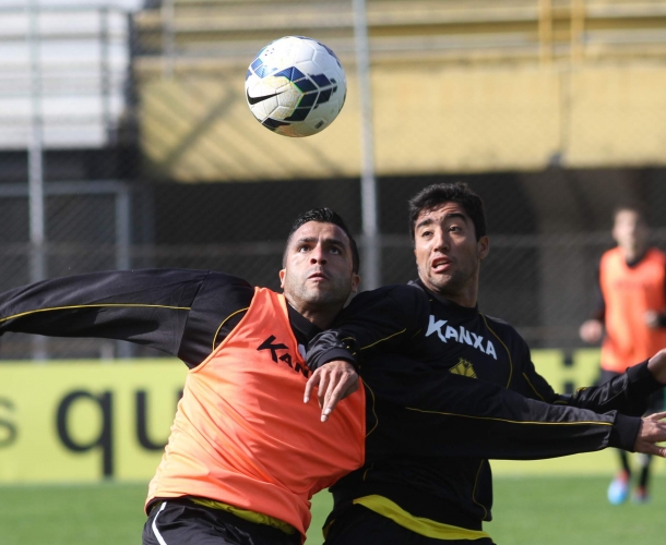 Tigre treina no estádio de confronto